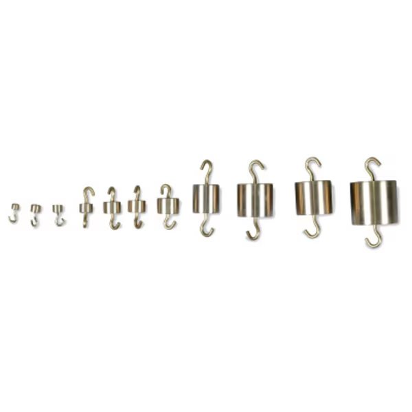 Set of Weights with Hooks, 500g, 3B Scientific, Mfr#: 1010168